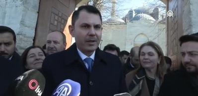 Bakan Kurum, Selimiye Camisi'ni ziyaret etti!