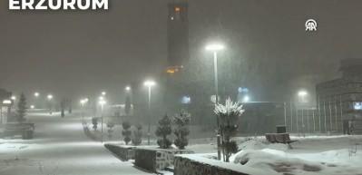 Bir&ccedil;ok ilimizde eğitime kar yağışı engeli