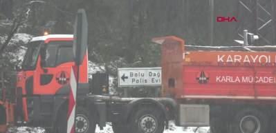 Bolu Dağı'nda kar ve sis alarmı!