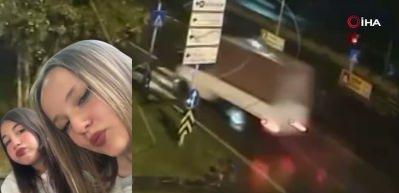 Samsun'daki feci kaza kamerada!  İzleyenlerin y&uuml;reği dağlandı...