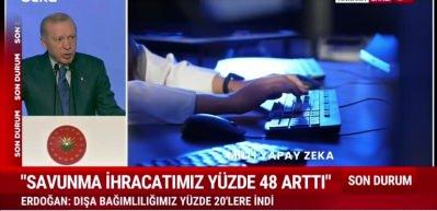 Cumhurbaşkanı Erdoğan "D&uuml;nyada yıldızı y&uuml;kselen bir T&uuml;rkiye var" dedi