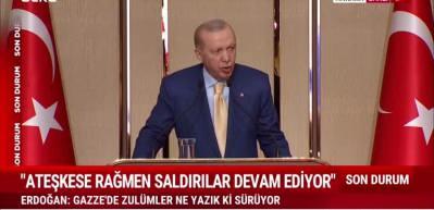 Cumhurbaşkanı Erdoğan: Emeği mukaddes g&ouml;ren anlayışla &ccedil;alışma iklimini inşa ettik