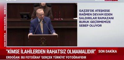 Cumhurbaşkanı Erdoğan muhalefete "Laiklik" g&ouml;ndermesinde bulundu