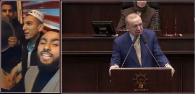 Herkesin dilinde olan 'Kabede Hacılar' ilahisi i&ccedil;ini Cumhurbaşkanı Erdoğan'dan da &ouml;vg&uuml; geldi