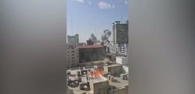 İsrail, İran'a saldırı başlattı: B&ouml;lgeden ilk g&ouml;r&uuml;nt&uuml;ler!