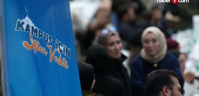 İstanbul &Uuml;niversitesi'nde "Geleneksel B&uuml;y&uuml;k Kamp&uuml;s İftarı" d&uuml;zenlendi