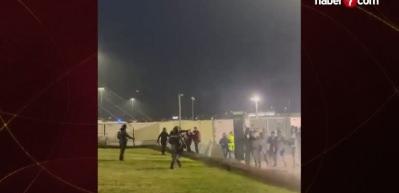 İtalyan polisinden Galatasaray taraftarına sert m&uuml;dahale