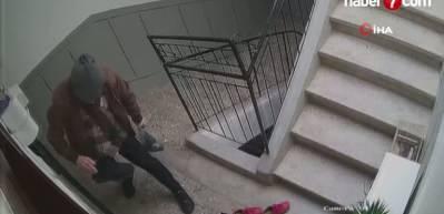 Konya'da marka takıntılı hırsız kamerada!