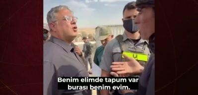 Siyonist bakan Ben-Gvir Filistinlilerin evini gasp etti: Buraları geri alacağız