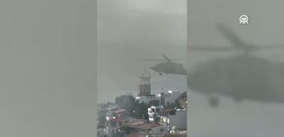Meksika g&uuml;&ccedil;leri ile CJNG &ccedil;atışması sırasında Puerto Vallarta &uuml;zerinde dumanlar y&uuml;kseldi