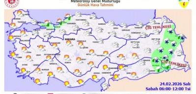Meteoroloji&rsquo;den uyarı: İstanbul&rsquo;a sağanak, Ankara&rsquo;ya kar geliyor