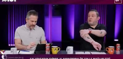 Nihat Kahveci, Galatasaray ma&ccedil;ı sonrası hakem kararına tepki g&ouml;sterdi