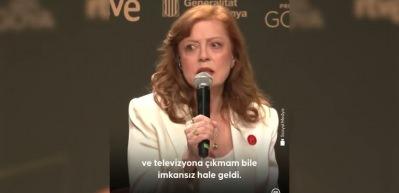 Susan Sarandon: Gazze&rsquo;ye destek a&ccedil;ıklamalarım sonrası ABD&rsquo;deki projelerden men edildim.