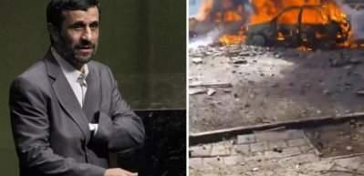 Tahran'da hareketli saatler: Eski Cumhurbaşkanı Ahmedinejad'ın evi bombalandı