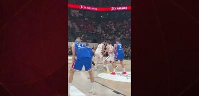 A Milli Erkek Basketbol Takımı, Sırbistan'ı 94-86 mağlup etti