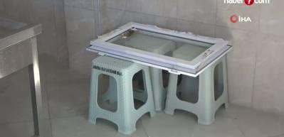 Adana'da ilgin&ccedil; hırsızlık: Gasilhaneden kefen &ccedil;aldılar