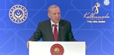 Cumhurbaşkanı Erdoğan: Cinsiyet ayrımcılığı bizim kitabımızda yer almaz