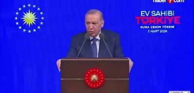 Cumhurbaşkanı Erdoğan: Ev Sahibi T&uuml;rkiye Projesi h&uuml;k&uuml;metimize olan g&uuml;venin g&ouml;stergesidir