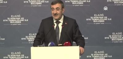 Cumhurbaşkanı Yardımcısı Cevdet Yılmaz T&uuml;rk ekonomisinin k&uuml;resel krizlere karşı diren&ccedil;li olduğunu a&ccedil;ıkladı