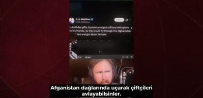Epstein belgelerinde dikkat &ccedil;eken Afganistan iddiası
