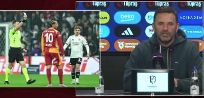 Galatasaray' Beşiktaş ma&ccedil;larındaki ilgin&ccedil; kırmızı kart istatistiği!