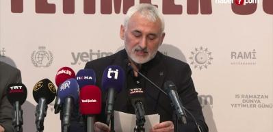 İHH ile Yetim Vakfından D&uuml;nya Yetimler G&uuml;n&uuml;'nde yardım &ccedil;ağrısı