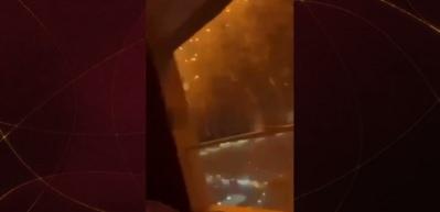 BAE'de hava savunma sistemi tarafından vurulan İHA'nın par&ccedil;aları 6 kişiyi yaraladı