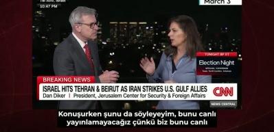 İsrail'in savaştaki algı oyununu CNN sunucusu ağzından ka&ccedil;ırdı