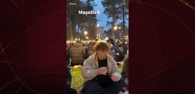 İstanbul'un &uuml;niversitelerinde Ramazan coşkusu: Tek tek gezip o anları paylaştı