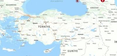 Karadeniz'de korkutan deprem