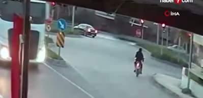 Korkun&ccedil; &ccedil;arpışma: Kırmızı ışıkta ge&ccedil;menin bedeli ağır oldu