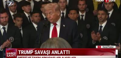 Messi&rsquo;ye Trump alkışı tepkisi