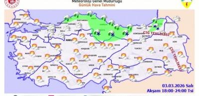 Meteoroloji&rsquo;den yeni uyarı: Kar ve sağanak hafta boyu s&uuml;recek