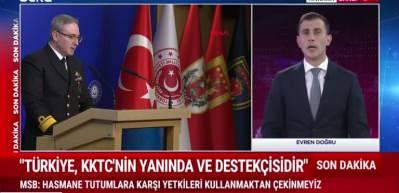 MSB KKTC'ye karşı "Hasmane tutumlara karşı yetkilerimizi kullanmaktan &ccedil;ekinmeyiz!" a&ccedil;ıklamasında bulundu