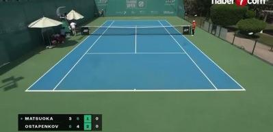 T&uuml;rk tenis&ccedil;i korttayken saldırı alarmı verildi!