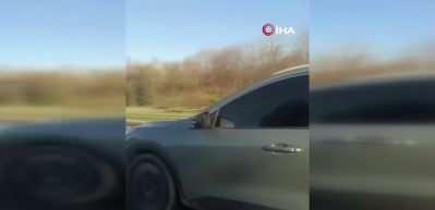 Dur ihtarına uymayan s&uuml;r&uuml;c&uuml; ekipleri peşine b&ouml;yle taktı