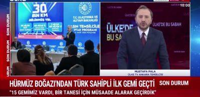 Bakan Abdulkadir Uraloğlu: H&uuml;rm&uuml;z Boğazı'ndan ilk T&uuml;rk gemisi ge&ccedil;ti!