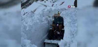 Bitlis'te k&ouml;y yoluna &ccedil;ığ d&uuml;şt&uuml;!