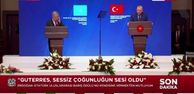 Cumhurbaşkanı Erdoğan: Nerede bir yangın varsa s&ouml;nd&uuml;rmek i&ccedil;in su taşıyoruz