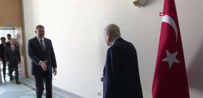  İ&ccedil;işleri Bakanı Mustafa &Ccedil;ift&ccedil;i, Devlet Bah&ccedil;eli'yi ziyaret etti