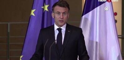 Macron'dan ateşkes &ccedil;ağrısı! Ev sahipliği yapabiliriz