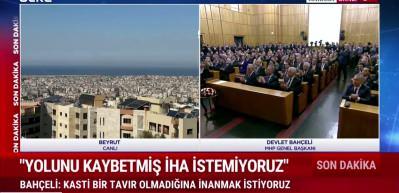 MHP lideri Devlet Bah&ccedil;eli CHP'ye savunma sanayi &uuml;zerinden y&uuml;klendi