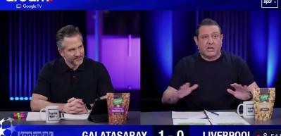 Nihat Kahveci Galatasaray'ı Avrupa'daki galibiyeti nedeniyle &ouml;ve &ouml;ve bitiremedi