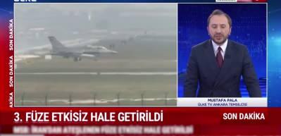 Sosyal medyda paylaşılan asılsız "f&uuml;ze havada imha edildi" haberlerine soruşturma başlatıldı