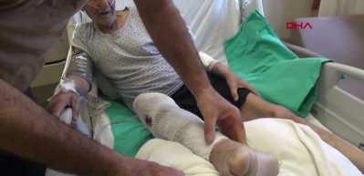 Tıkalı lavaboyu a&ccedil;mak isterken hastanelik oldu!