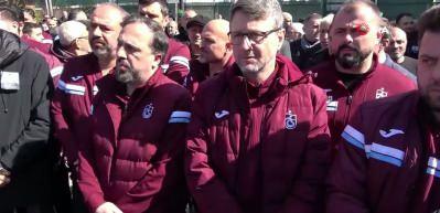  Trabzonspor'da, Orhan Kaynak i&ccedil;in t&ouml;ren d&uuml;zenlendi