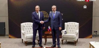 Bakan Fidan, Rus mevkidaşı ile g&ouml;r&uuml;şt&uuml;