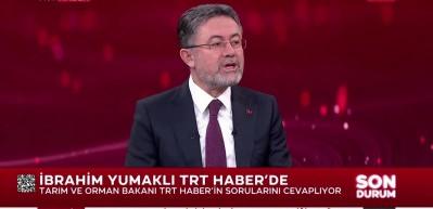 Bakan Yumaklı: T&uuml;rkiye, zorlu coğrafyada gıda g&uuml;vencesinde diren&ccedil;li