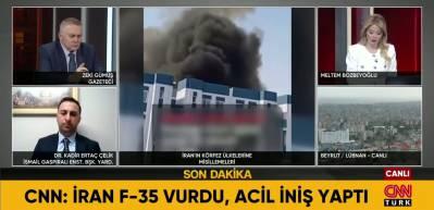 CNN: ABD'ye ait F-35 u&ccedil;ağı, İran semalarında hasar aldı ve acil iniş yaptı
