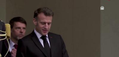 Macron&rsquo;dan Orta Doğu &ccedil;ağrısı: Bayramda silahlar sussun